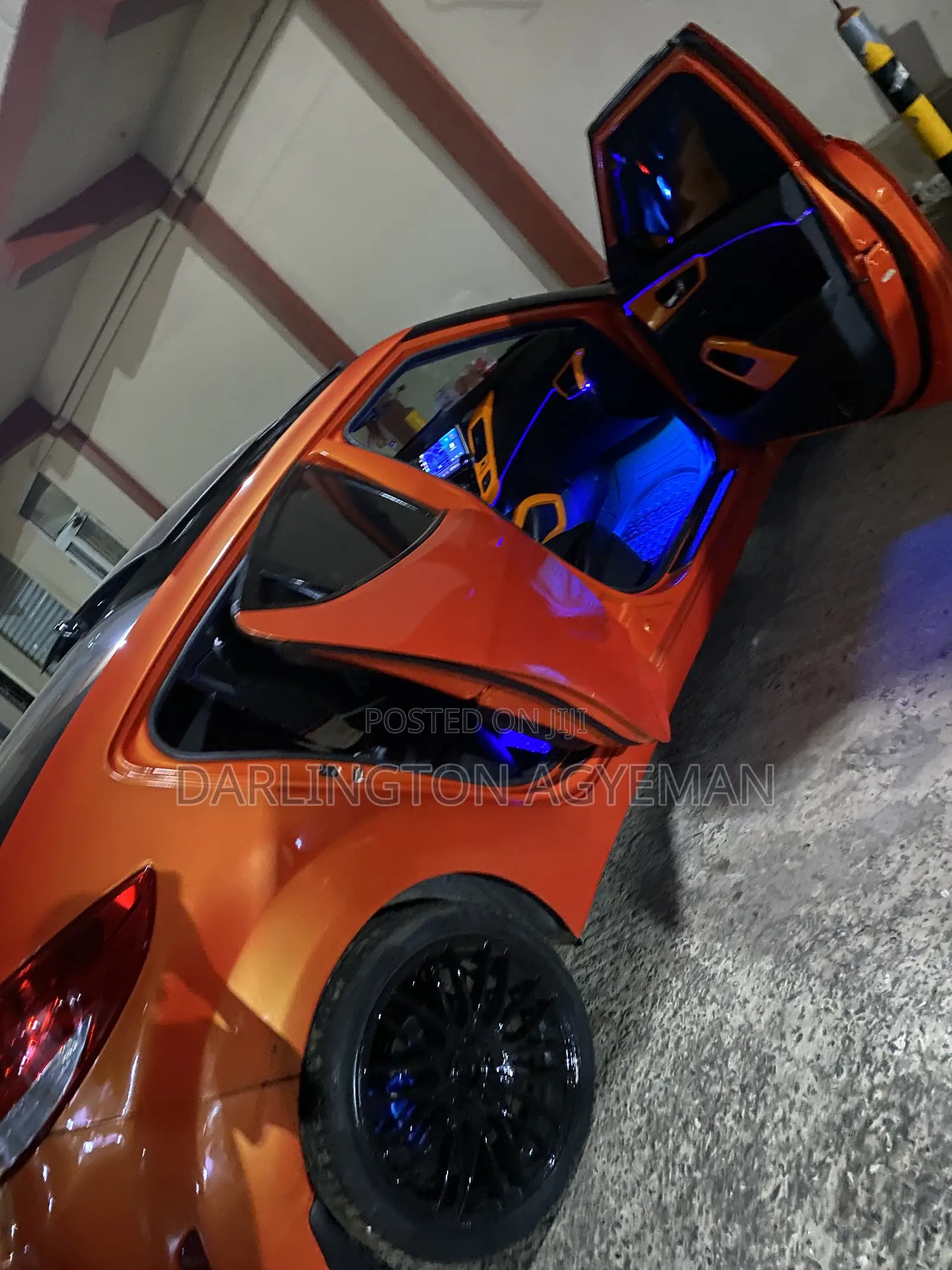 Hyundai Veloster Turbo 2013 Orange