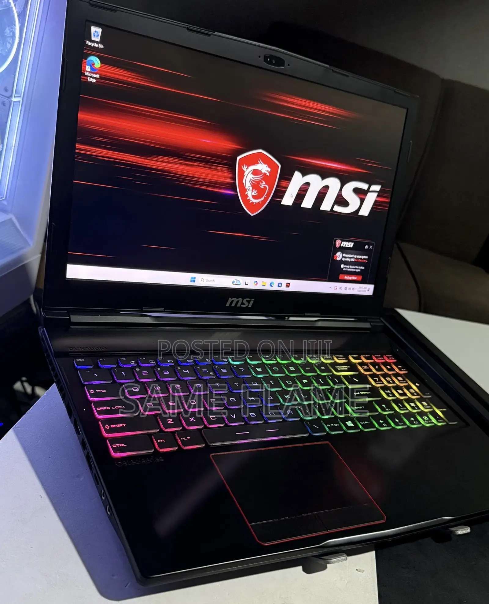 Laptop MSI GE63 Raider RGB 8RE 32GB Intel Core i7 SSD 512GB