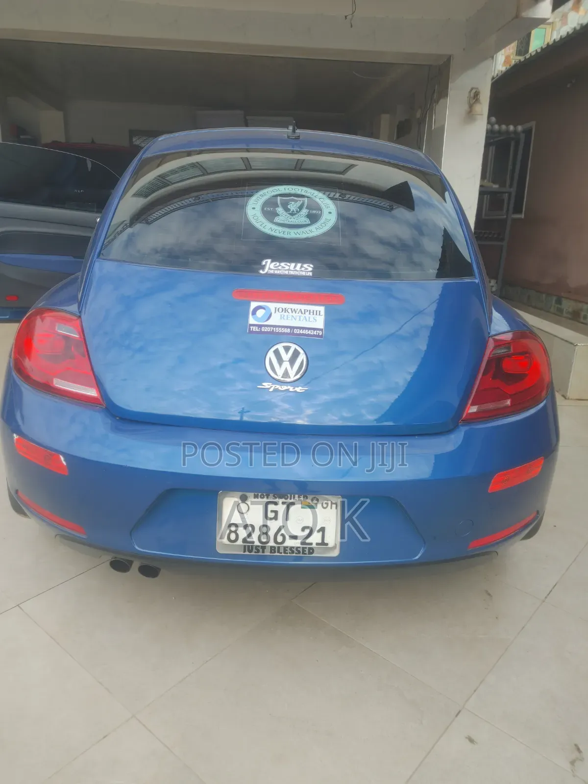 Volkswagen Beetle 2.5L 2dr Hatchback (2.5L 5cyl 6A) 2014 Blue