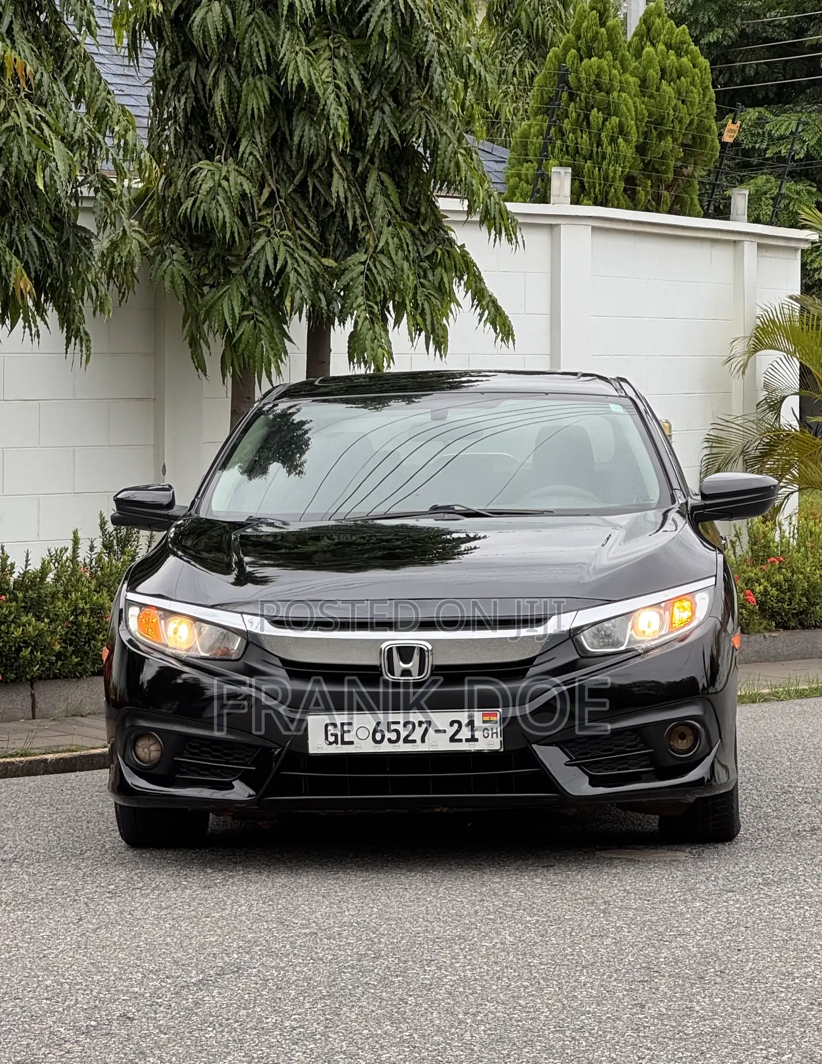 Honda Civic EX 4dr Sedan (2.0L 4cyl) 2017 Black