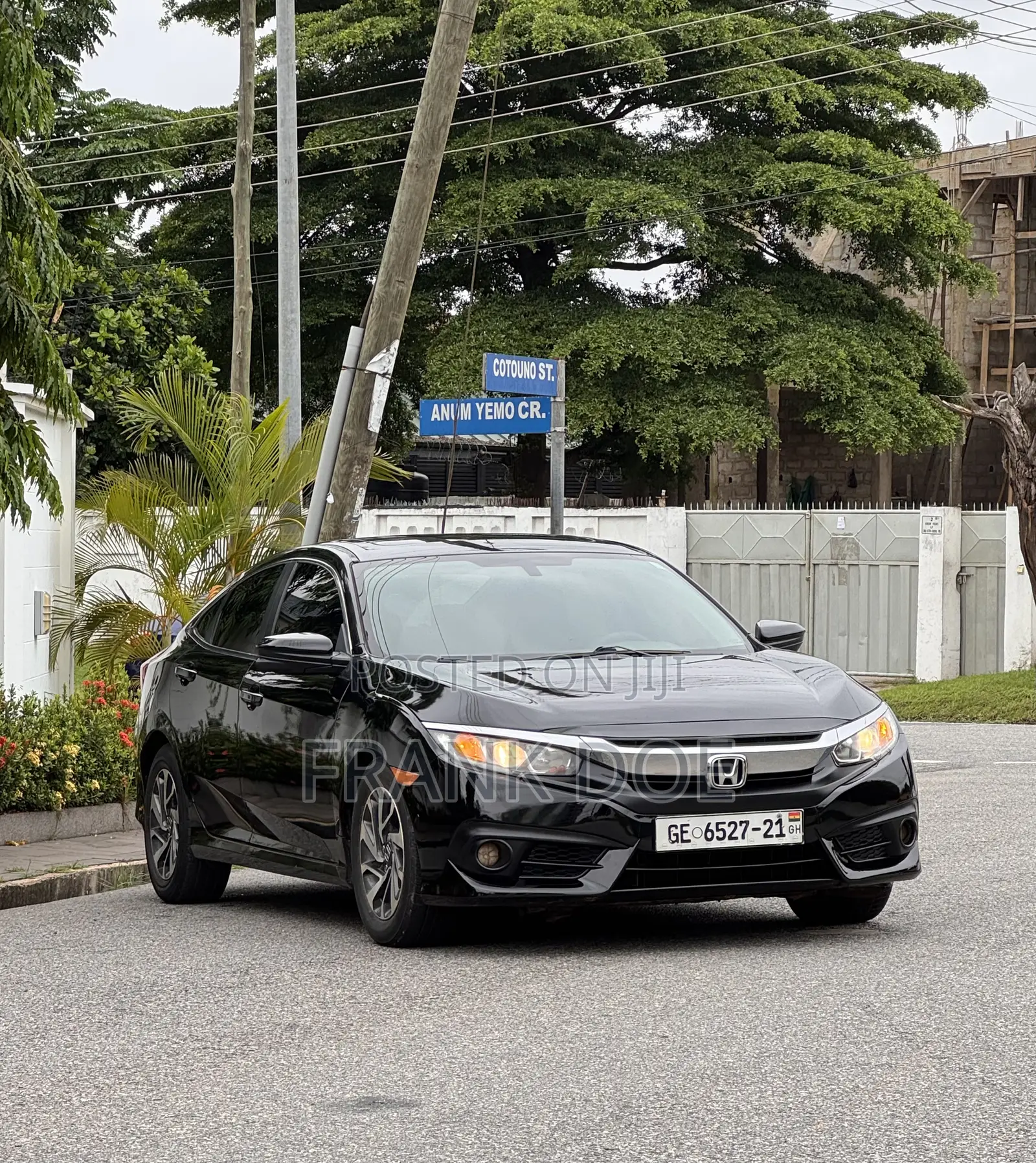 Honda Civic EX 4dr Sedan (2.0L 4cyl) 2017 Black