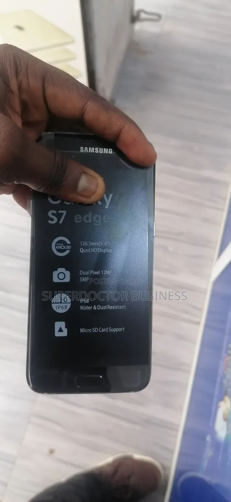 New Samsung Galaxy S6 edge 32 GB Black
