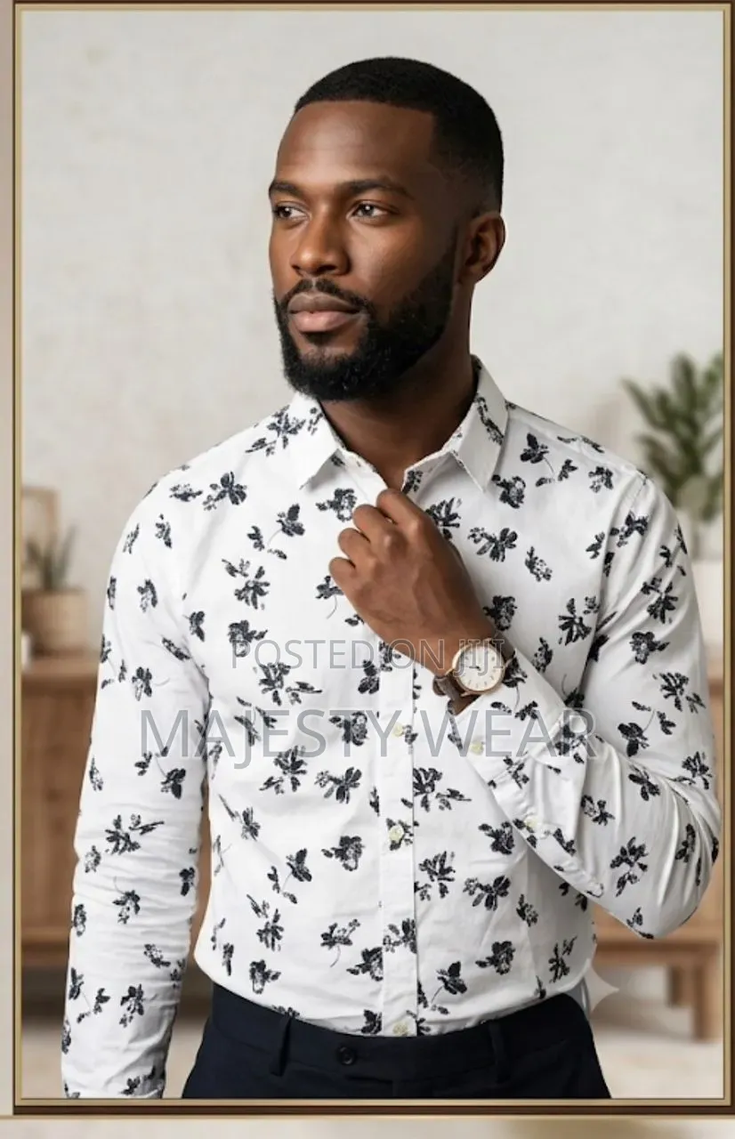 Light Neat Quality Men's Shirt