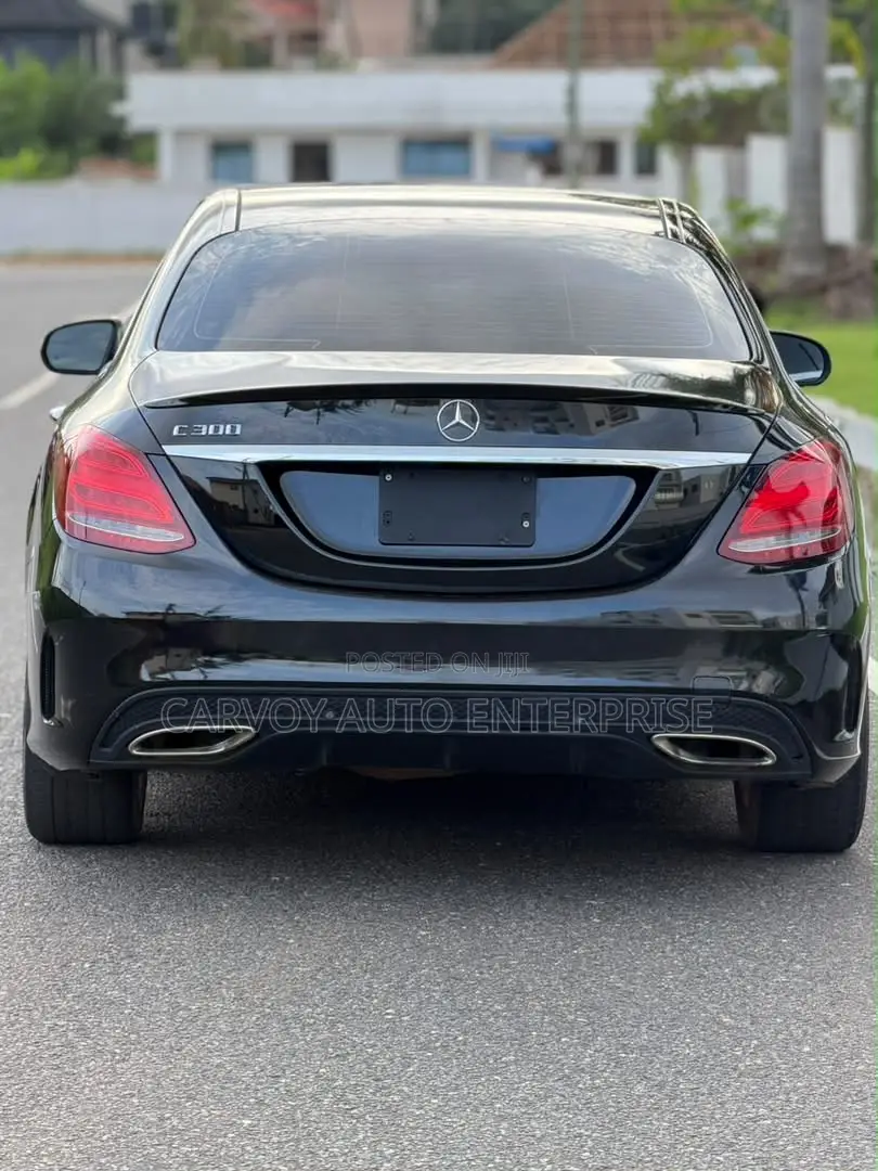 Mercedes-Benz C300 Sport 4Matic Sedan AWD (2.0L 4cyll 7A) 2016 Black