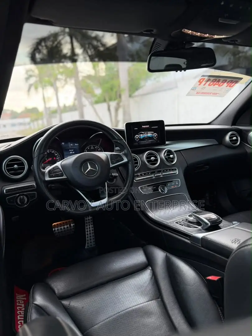 Mercedes-Benz C300 Sport 4Matic Sedan AWD (2.0L 4cyll 7A) 2016 Black