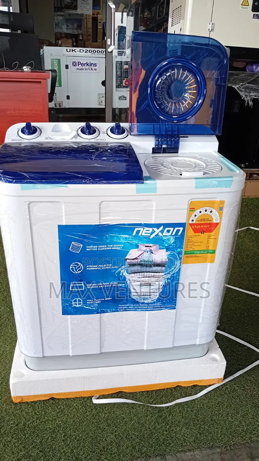 Original Nexon 7kg Washing Machine – Fast Wash 7kg Household Fit