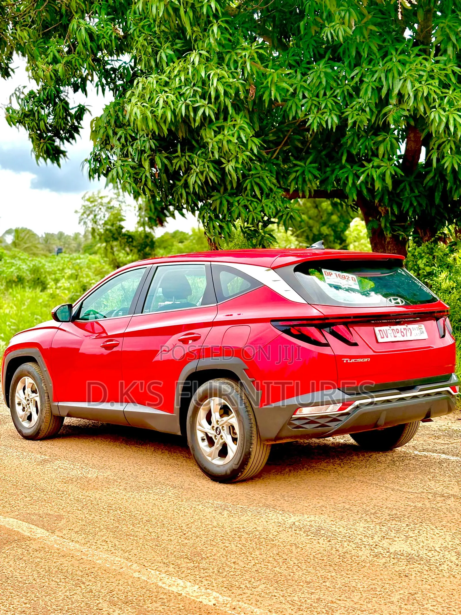 Hyundai Tucson 2022 Red