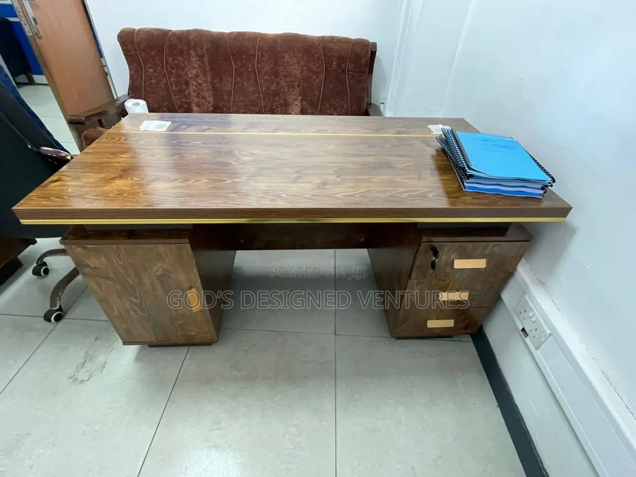 Strong and Solid Straight Office Table
