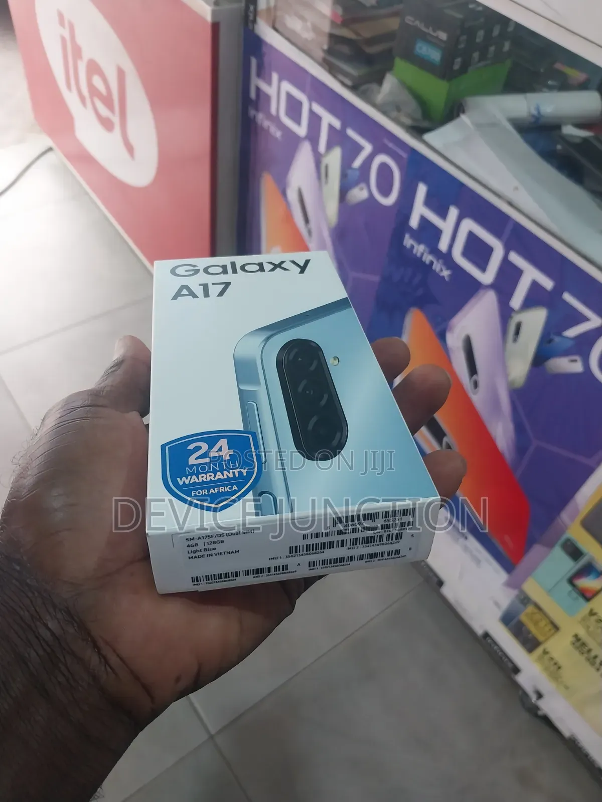 New Samsung Galaxy A17 256 GB Blue