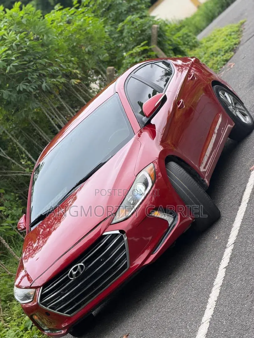 Hyundai Elantra 2017 Red