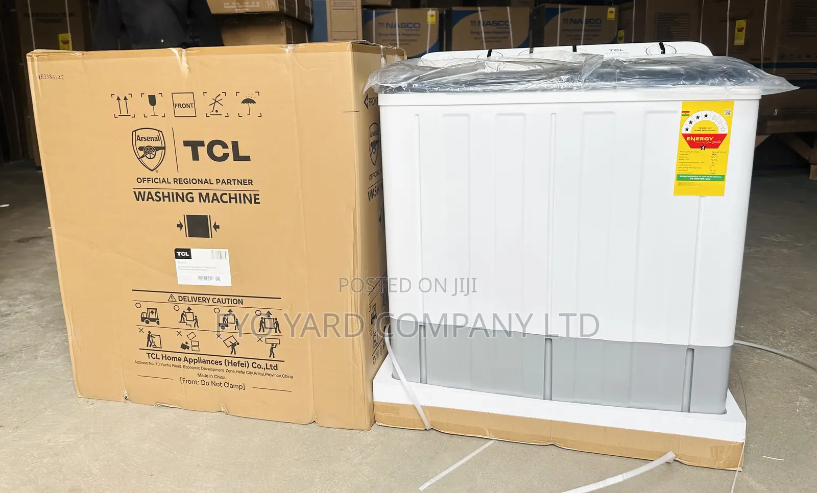 Latest Model TCL 10.1kg Twin Top Washing Machine