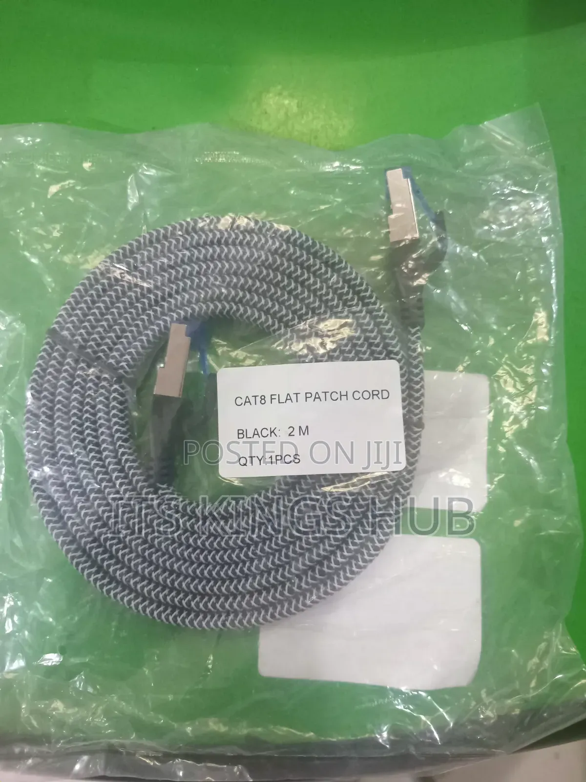 Cat 8 Flat Patch Cord 2m
