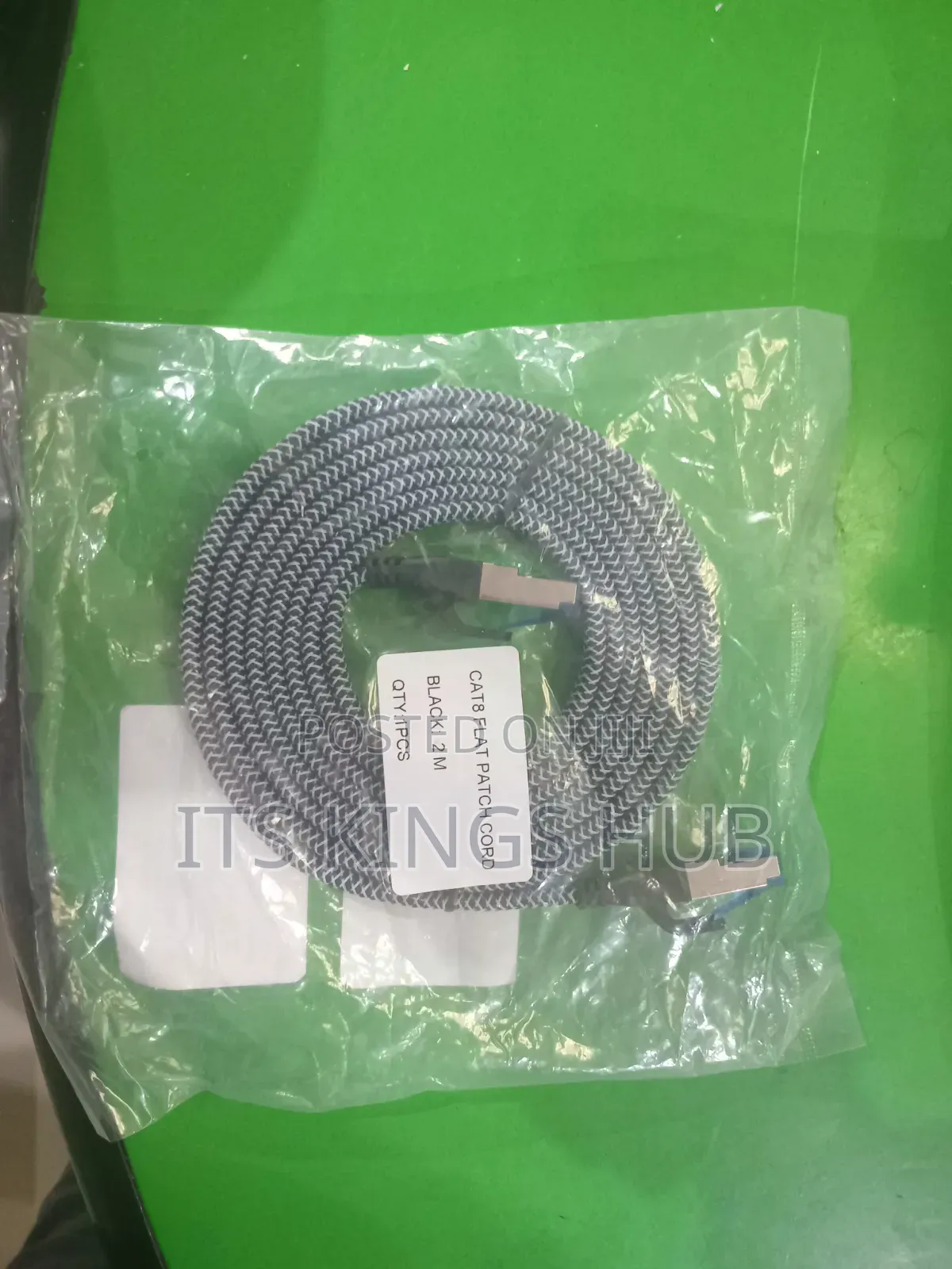 Cat 8 Flat Patch Cord 2m