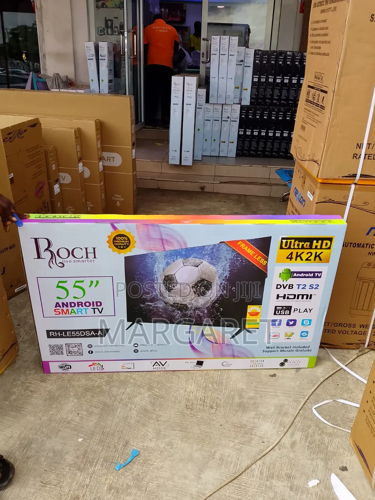 Ahof3dua Roch 55 Inches Smart Tv