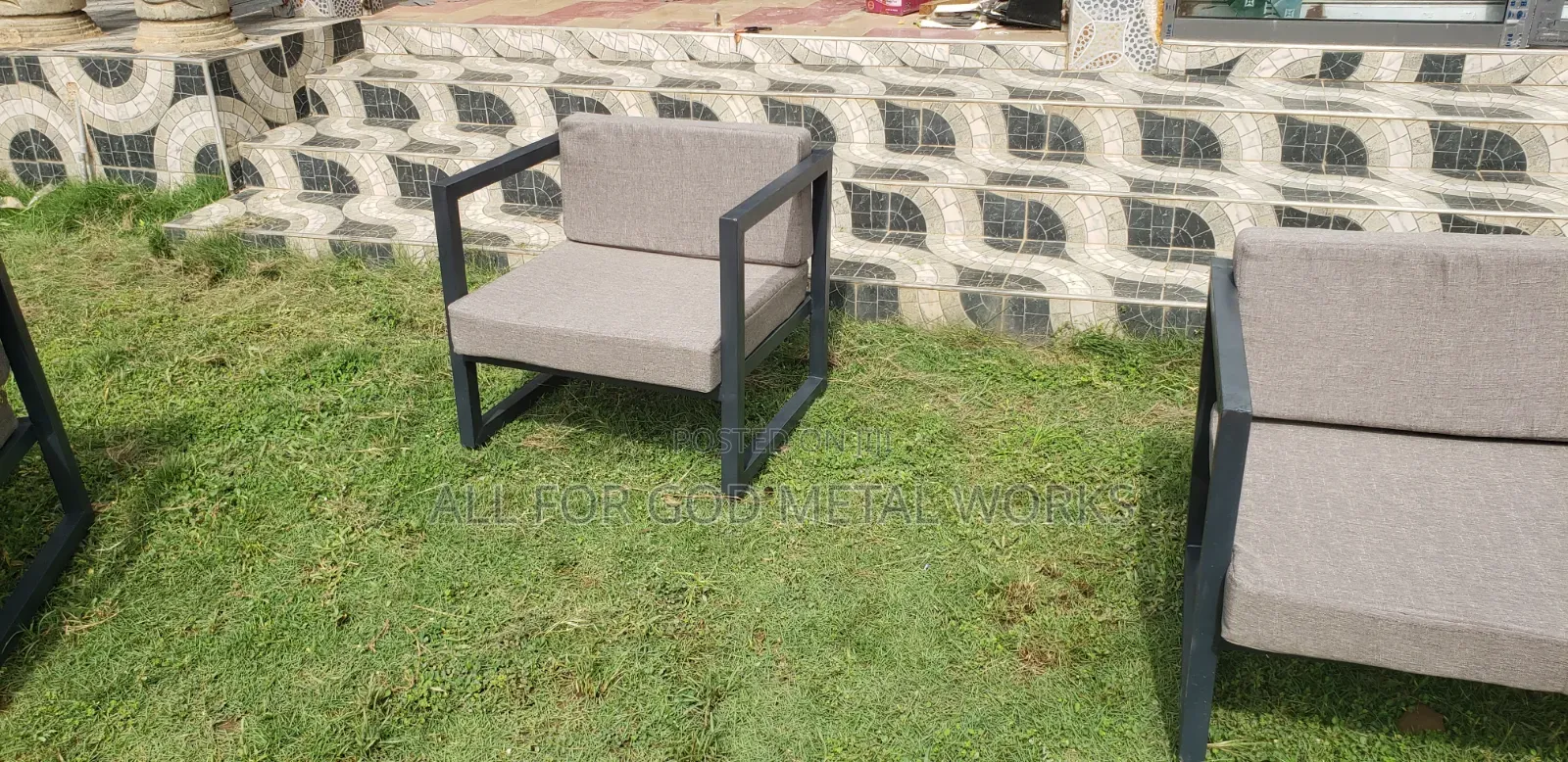 Metal Office Chair