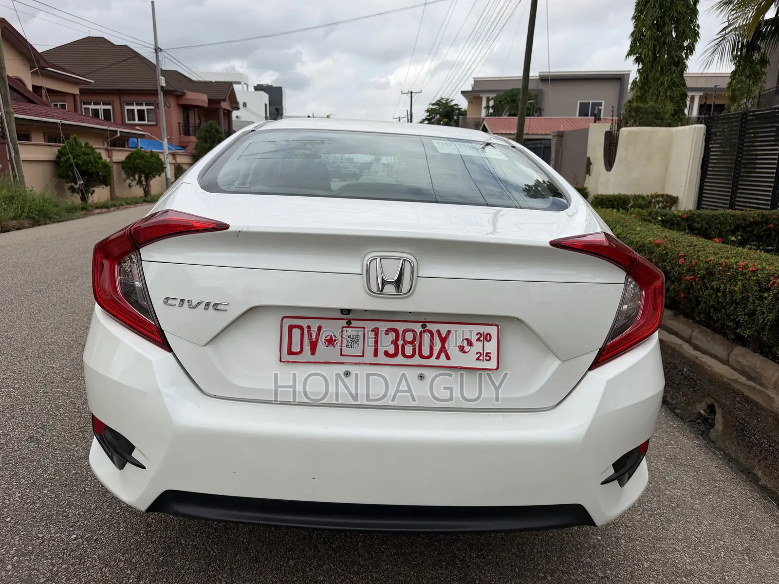 Honda Civic EX 4dr Sedan (1.5L 4cyl) 2016 White