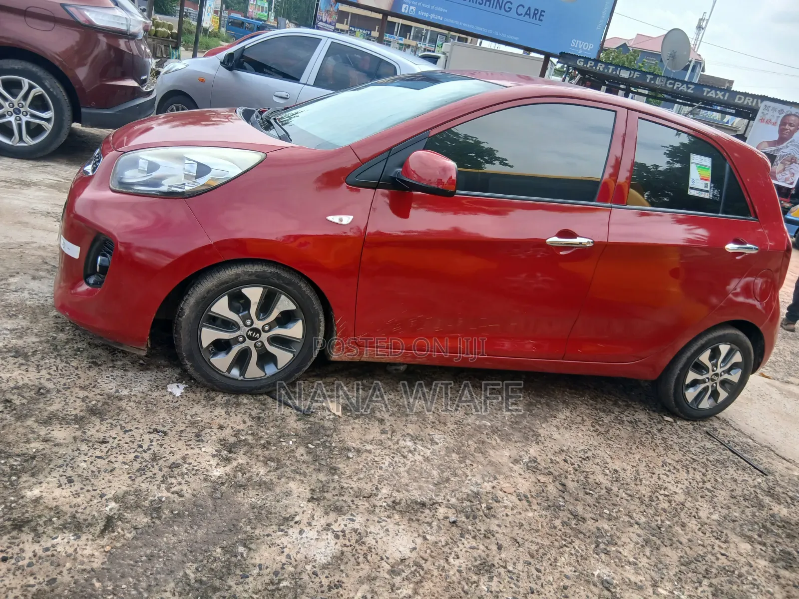 Kia Morning 2016 Red