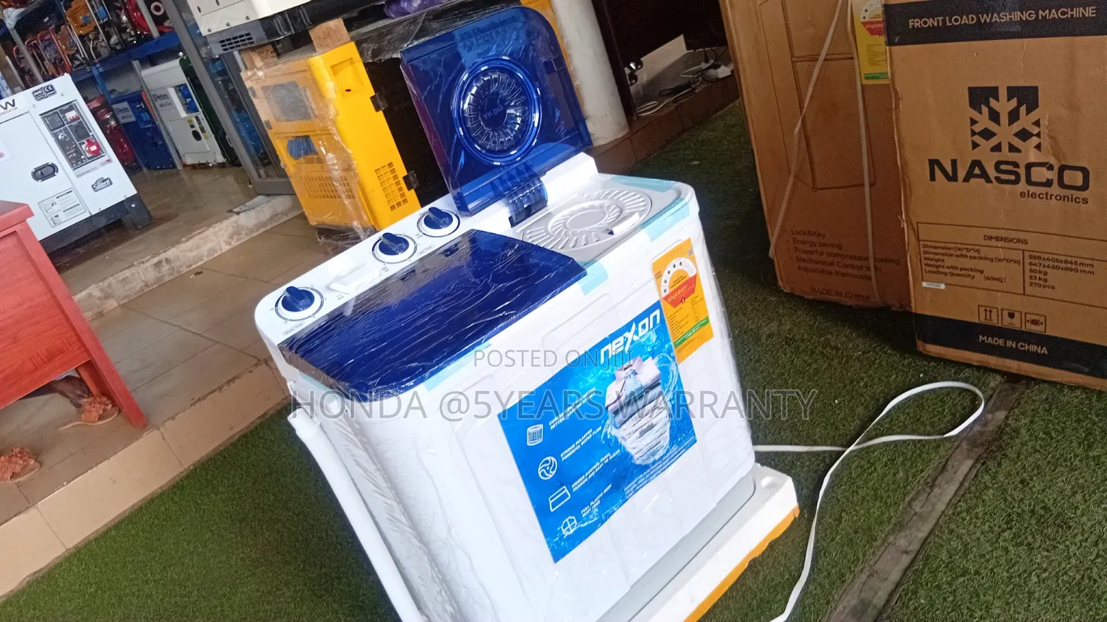 Heavy Duty Nexon 7kg Fully Washer Very Clean Ready to Use