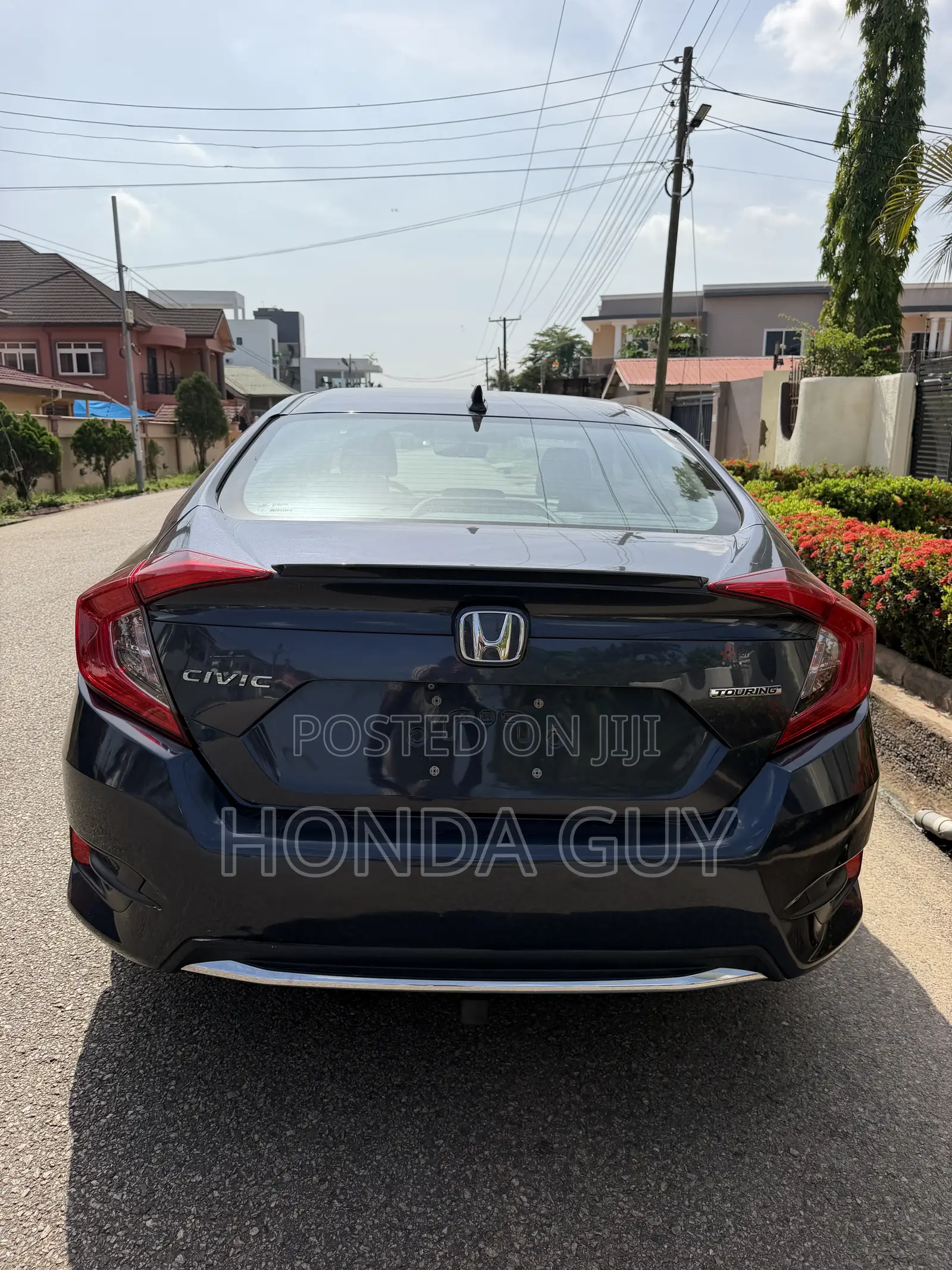 Honda Civic Touring Sedan 2019 Gray