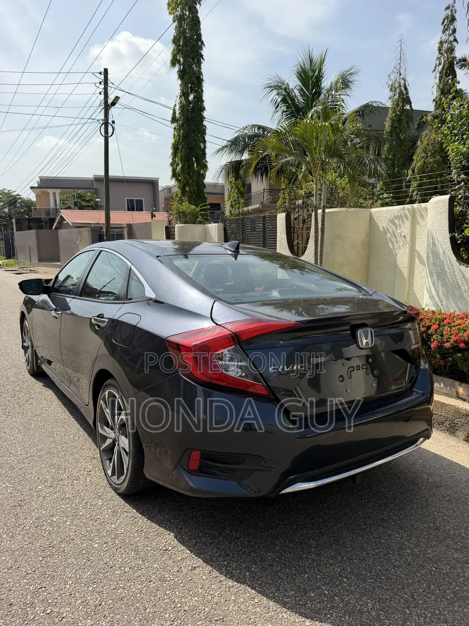 Honda Civic Touring Sedan 2019 Gray