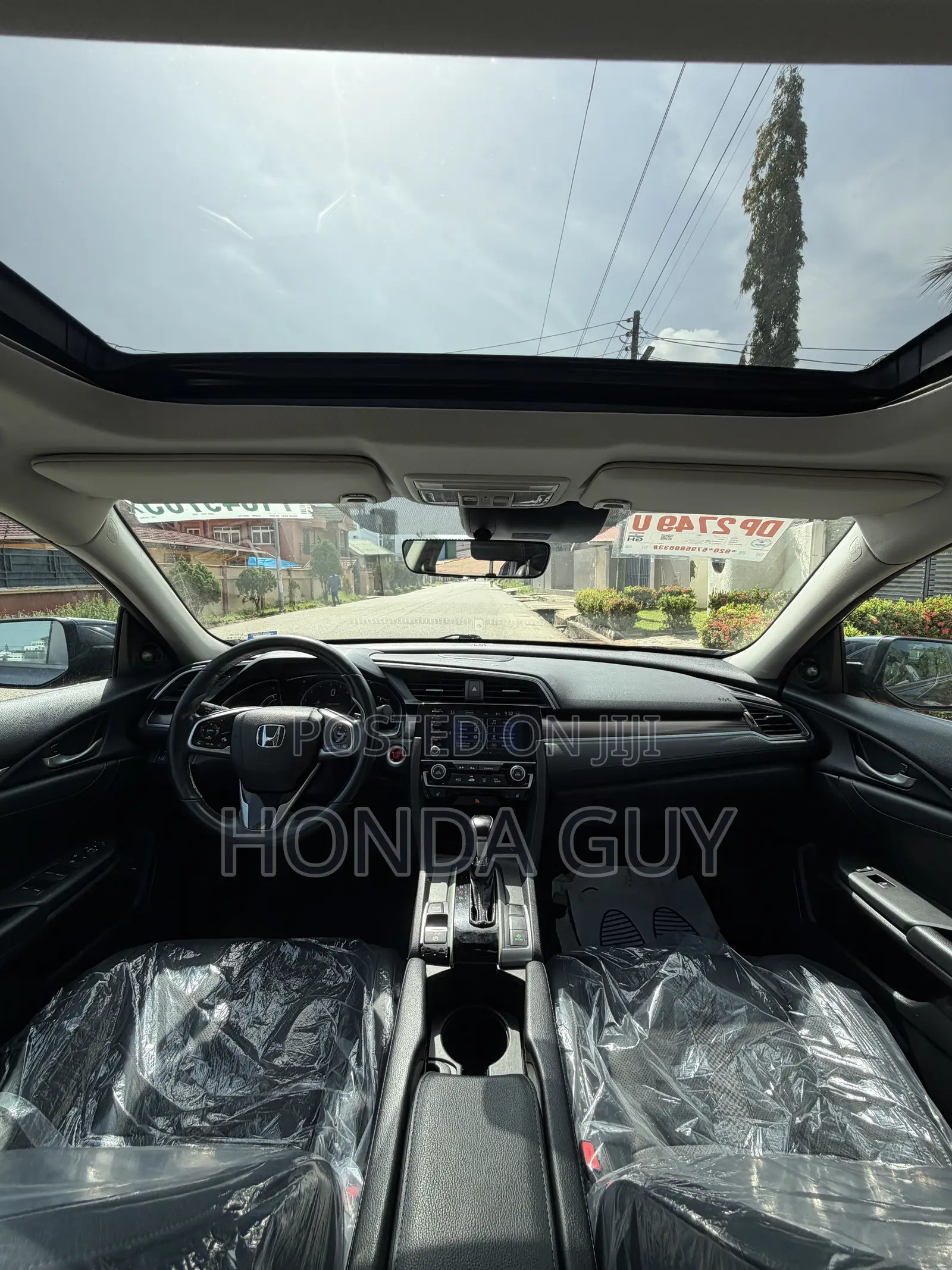 Honda Civic Touring Sedan 2019 Gray