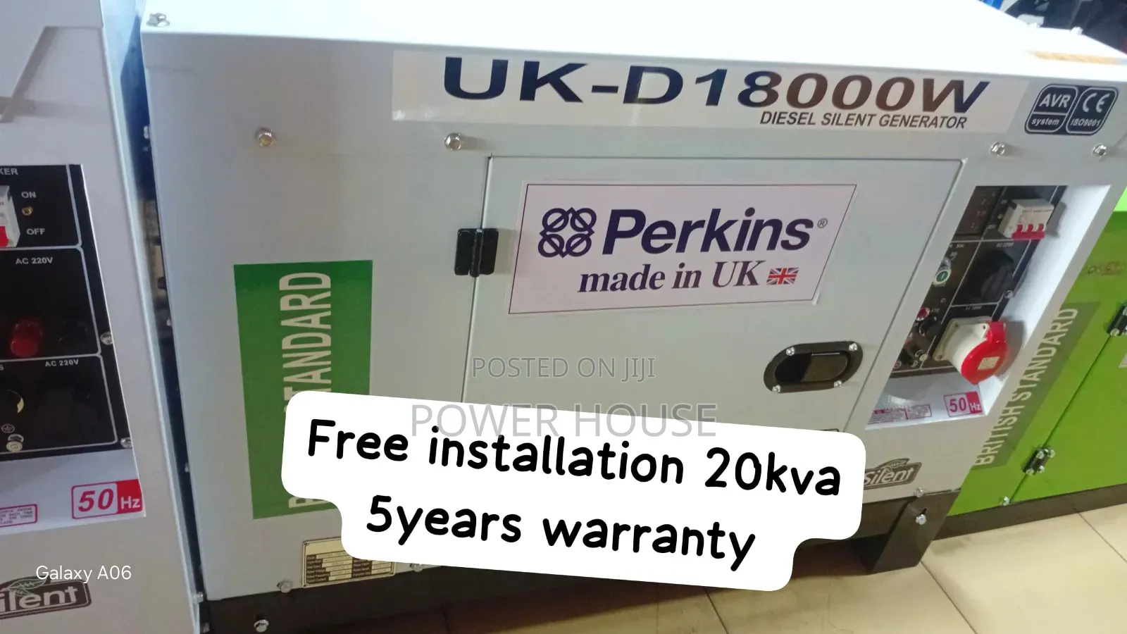 Powerfulperkins 20kva Diesel Generator Reliable Power Solution 20kva
