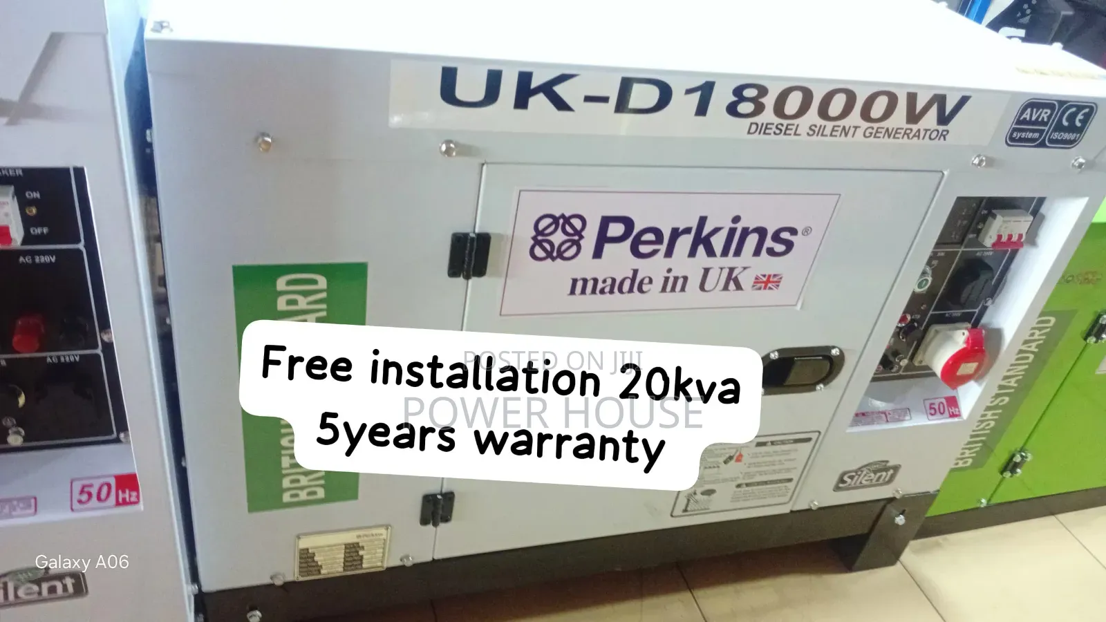 Powerfulperkins 20kva Diesel Generator Reliable Power Solution 20kva