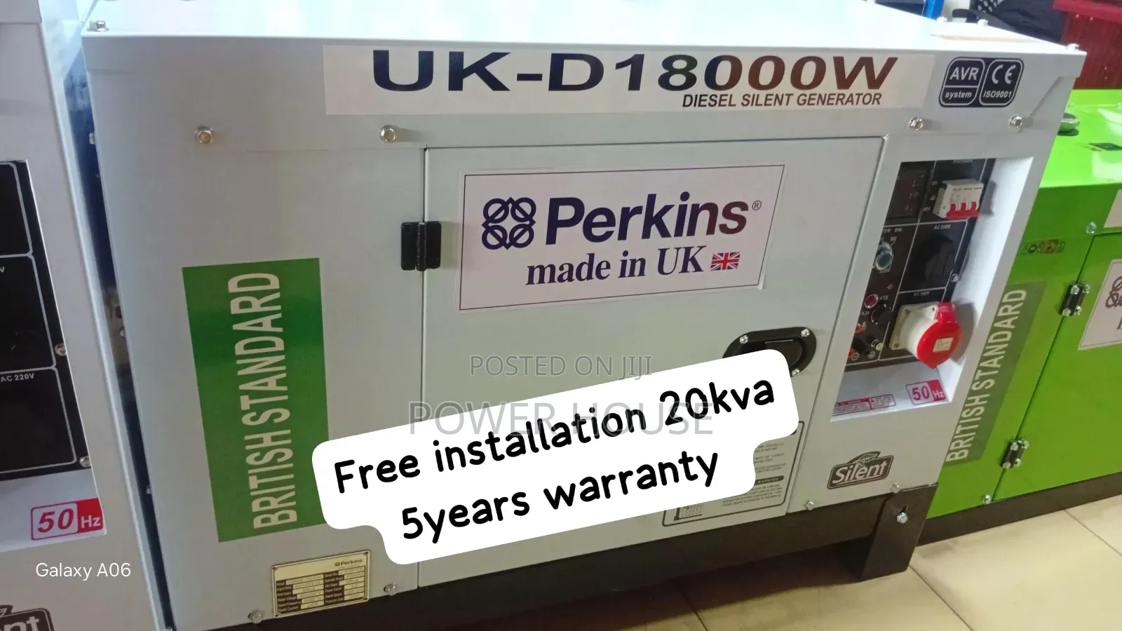 Perkins 20kva Silent Diesel Generator – Strong Backup Power 20kva