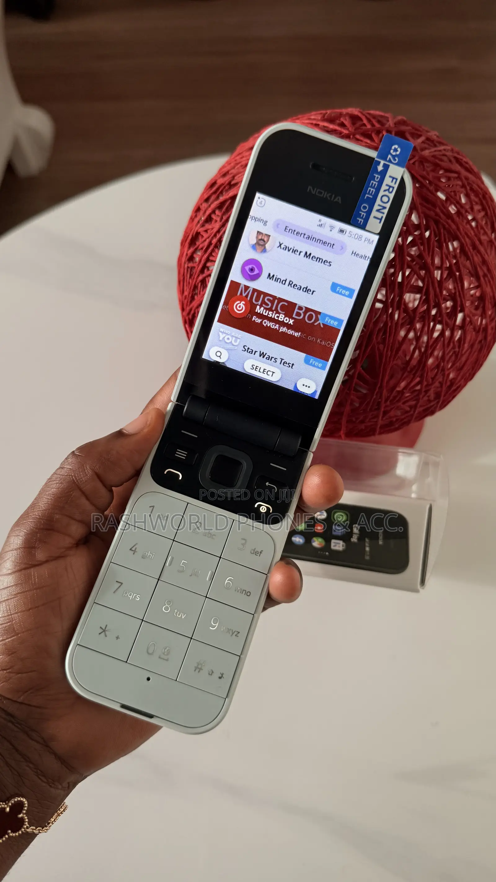 New Nokia 2720 Flip 512 GB Gray