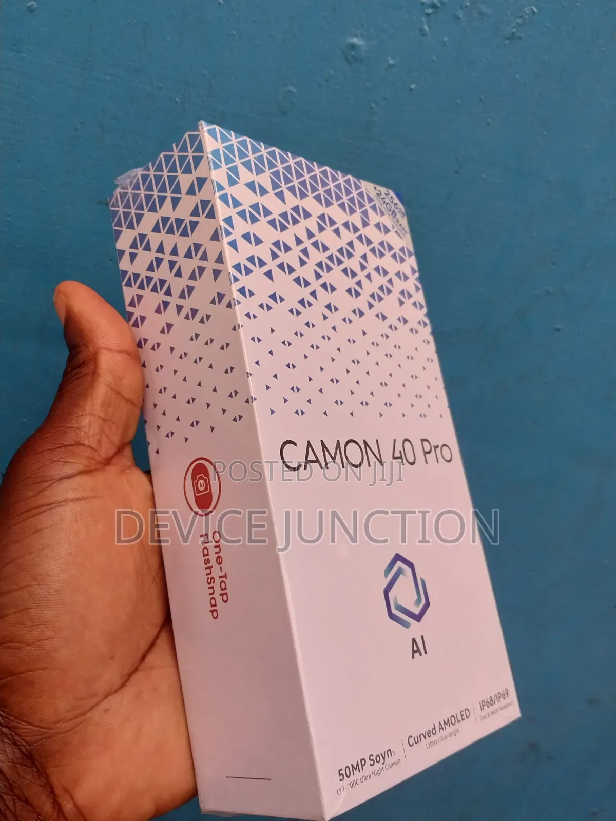 New Tecno Camon 40 Pro 5G 256 GB Gray