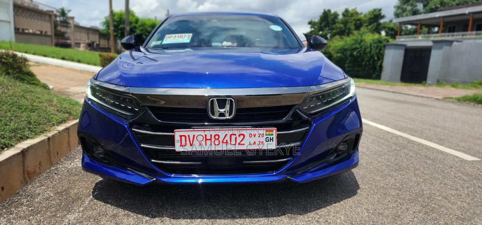 Honda Accord 2019 Blue