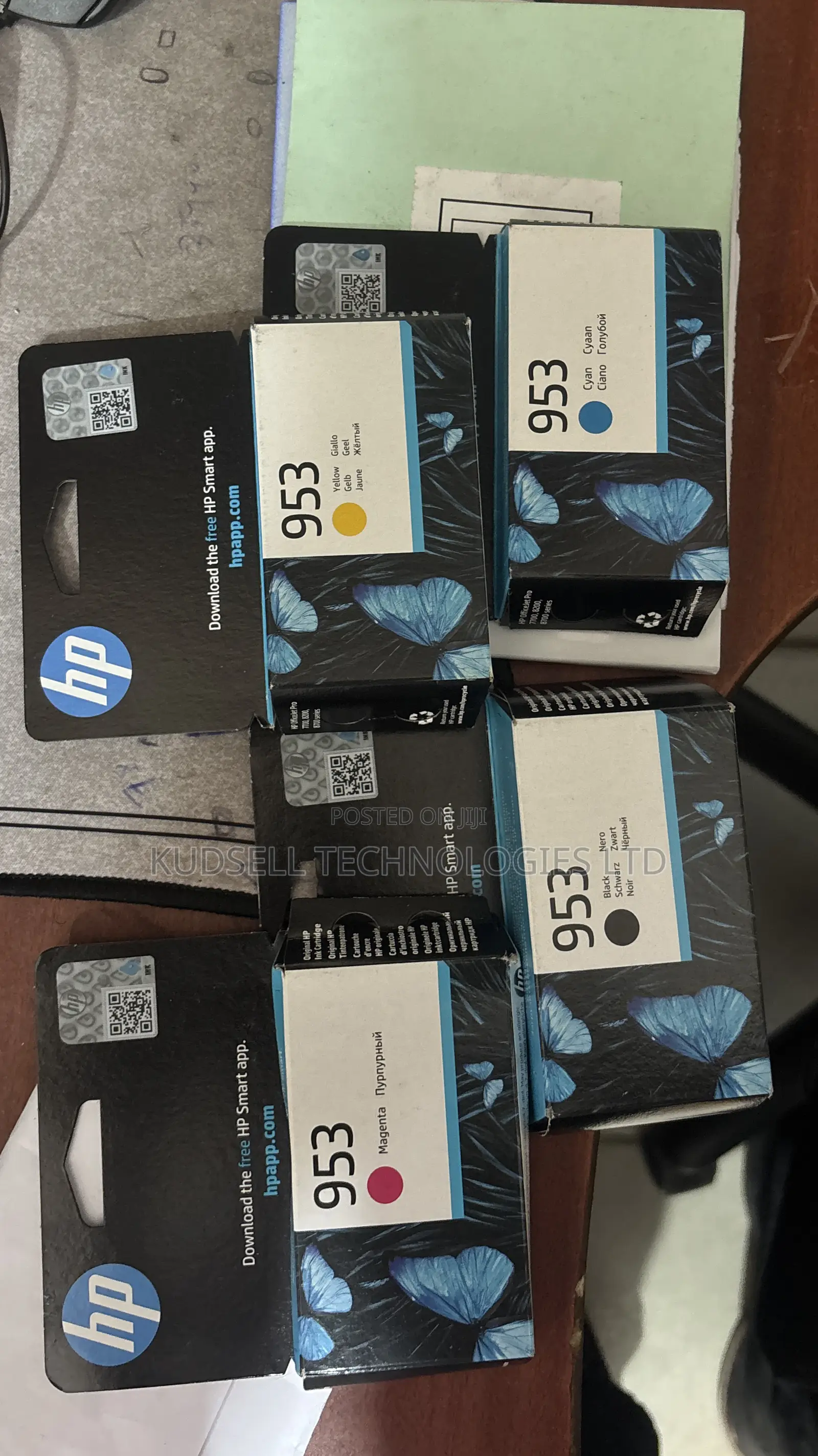 Hp Original 953 Colour Ink Cartridges