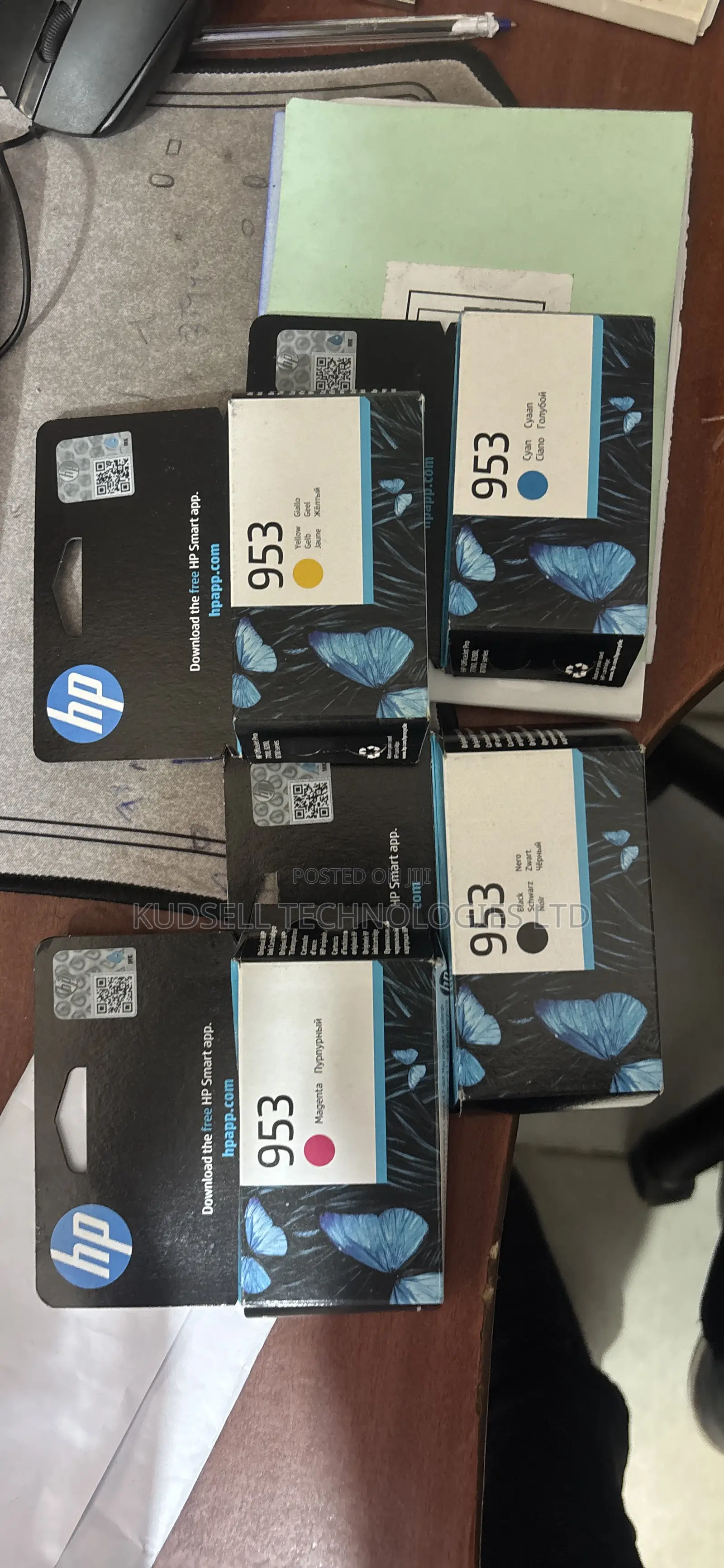 Hp Original 953 Colour Ink Cartridges
