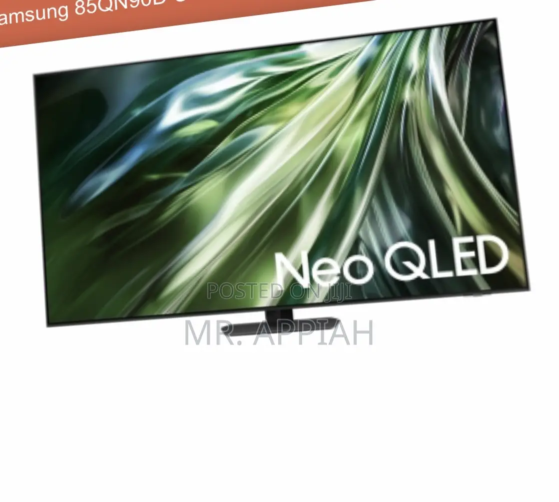 Sleek Design Samsung 85qn90d 85” Qled Smart HDR Television