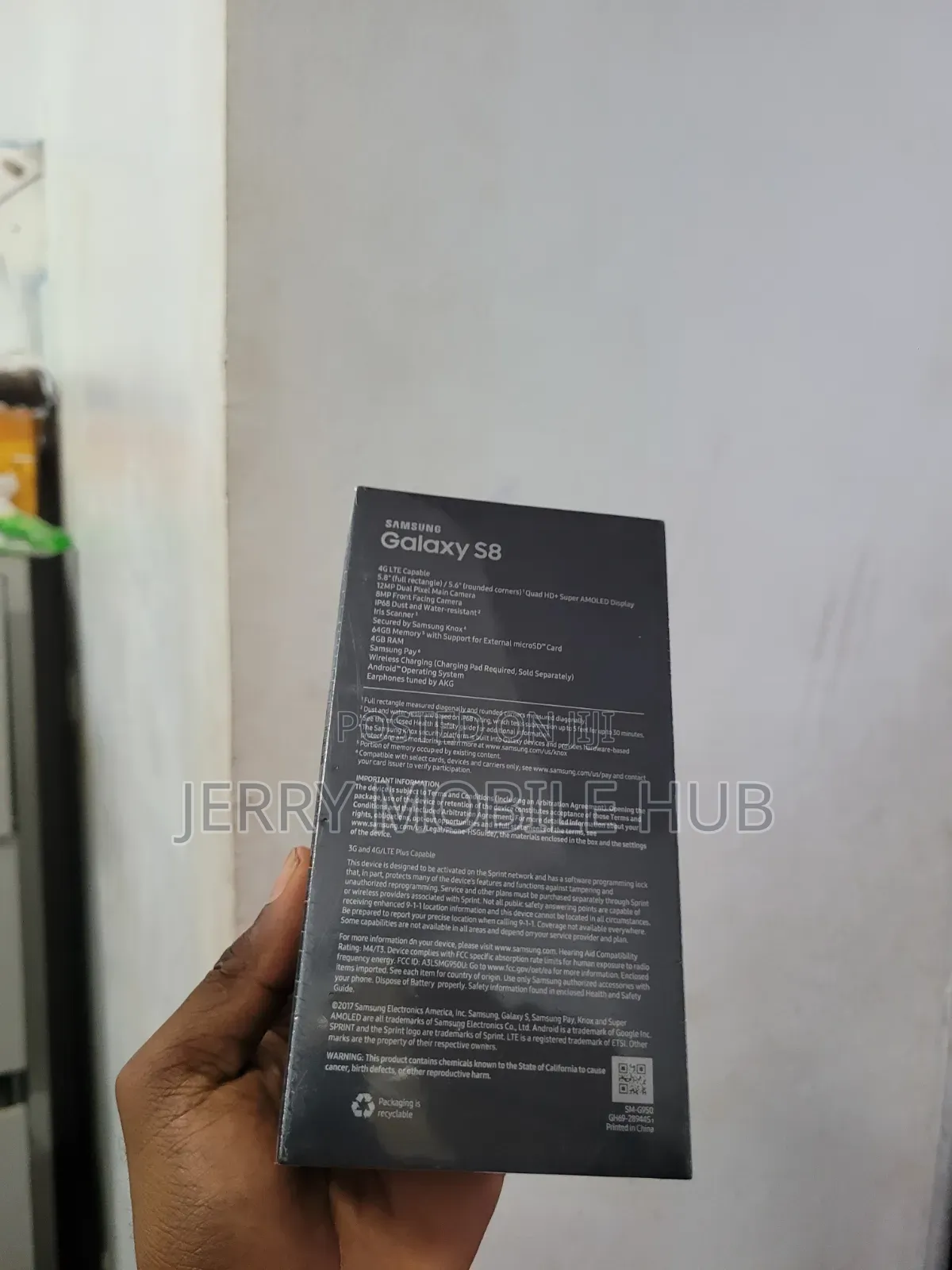 New Samsung Galaxy S8 64 GB Black