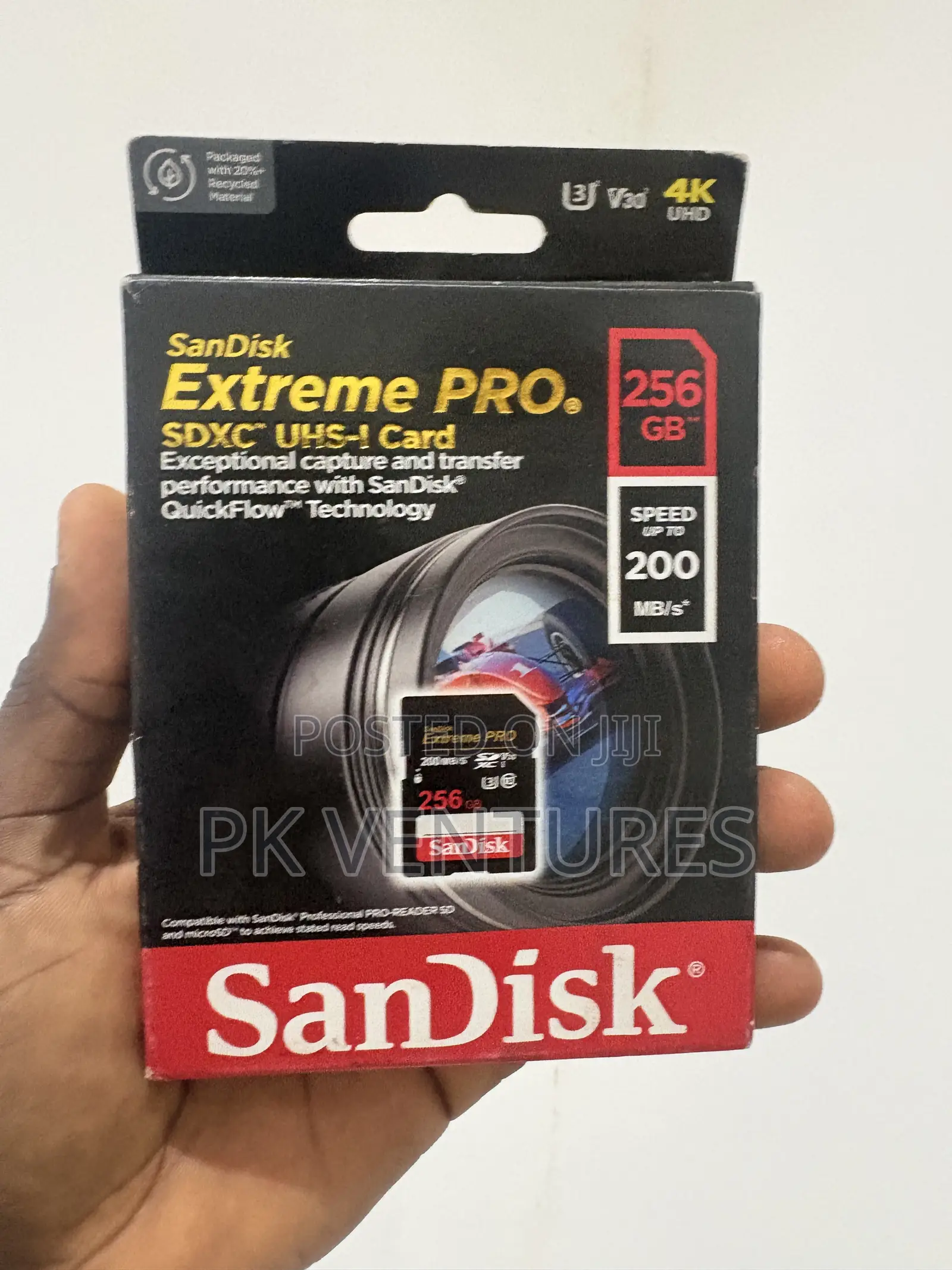 Extreme Pro 256gb Sandisk Sd Card for Camera