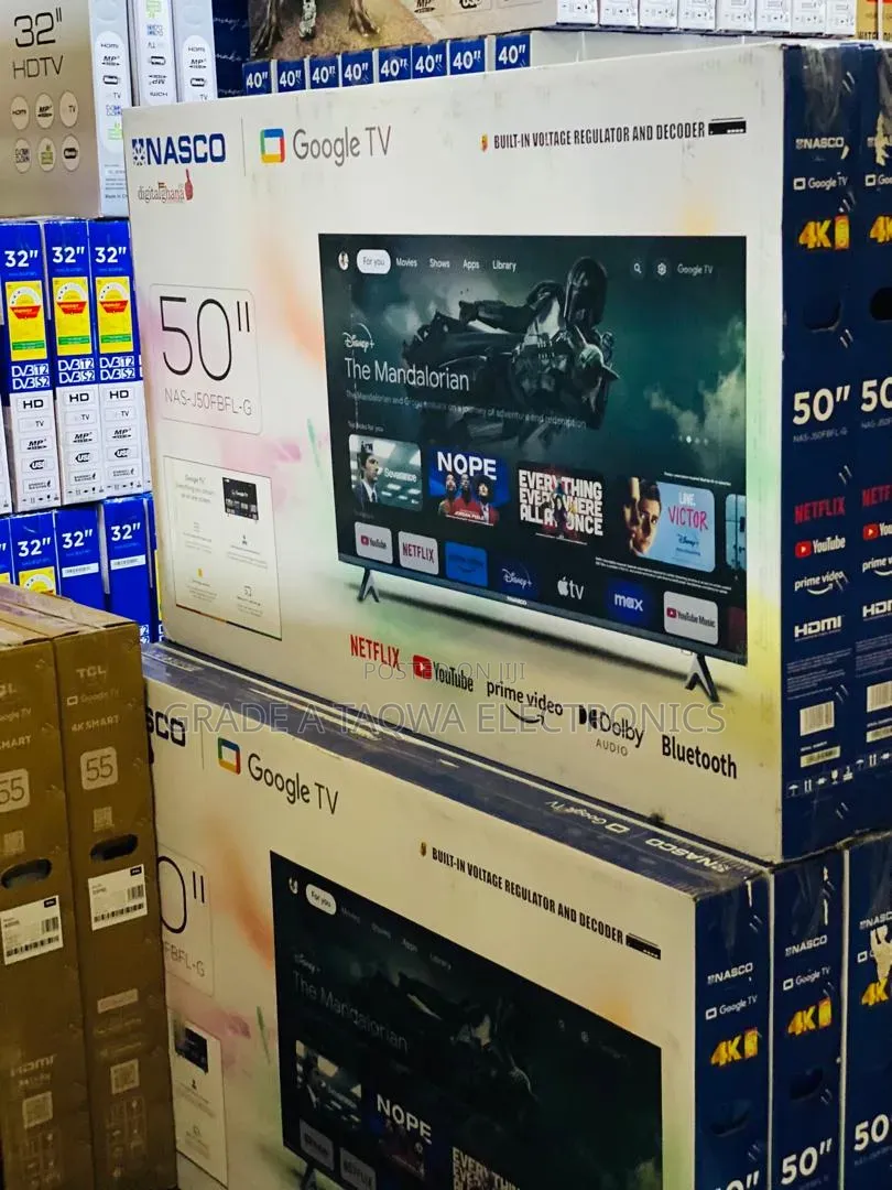 Slim Design 50-Inch Nasco Google Tv