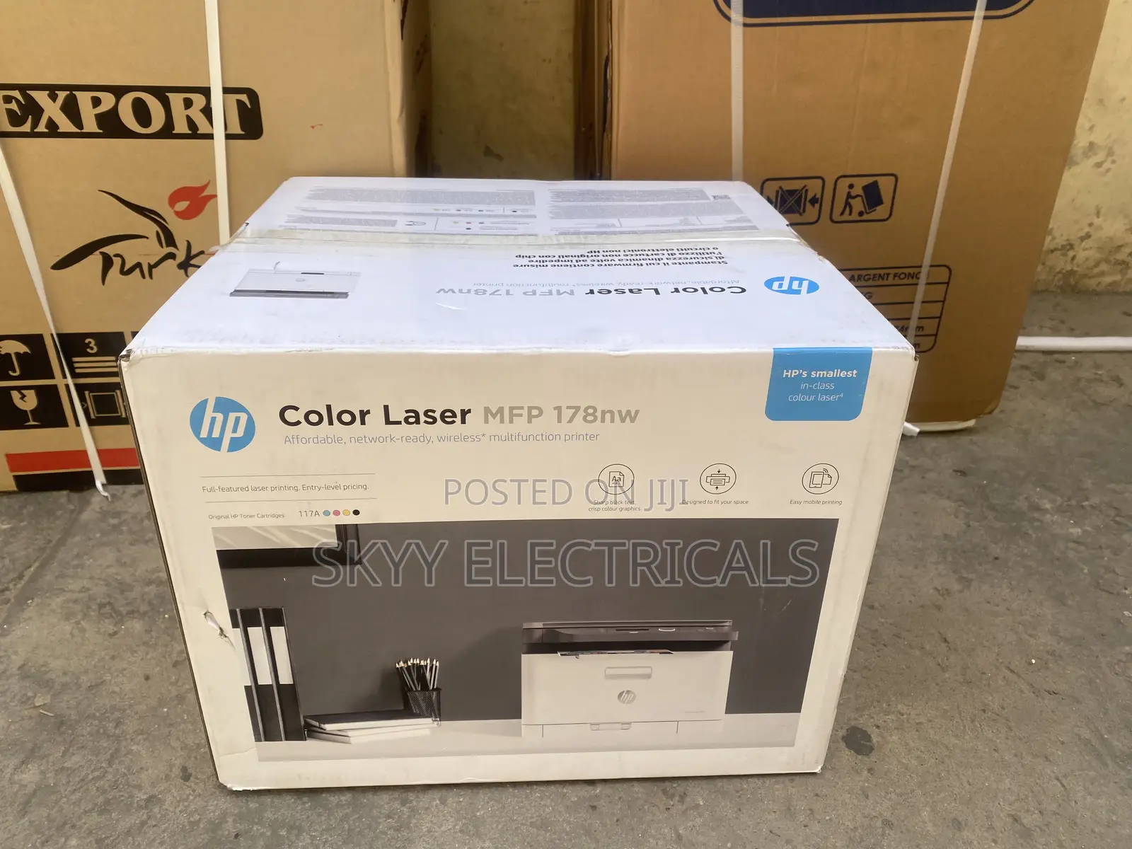 Color Laser Hp MFP 178nw 3in1 Printer