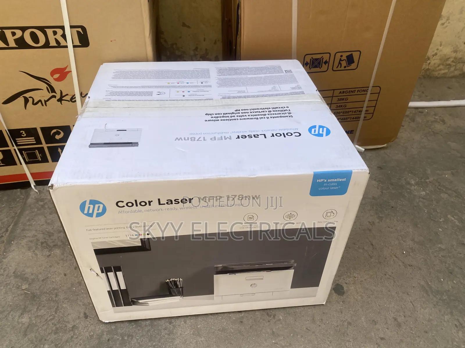 Color Laser Hp MFP 178nw 3in1 Printer