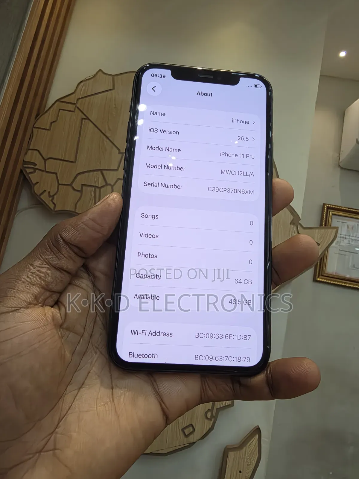 Apple iPhone 11 Pro 64 GB Black