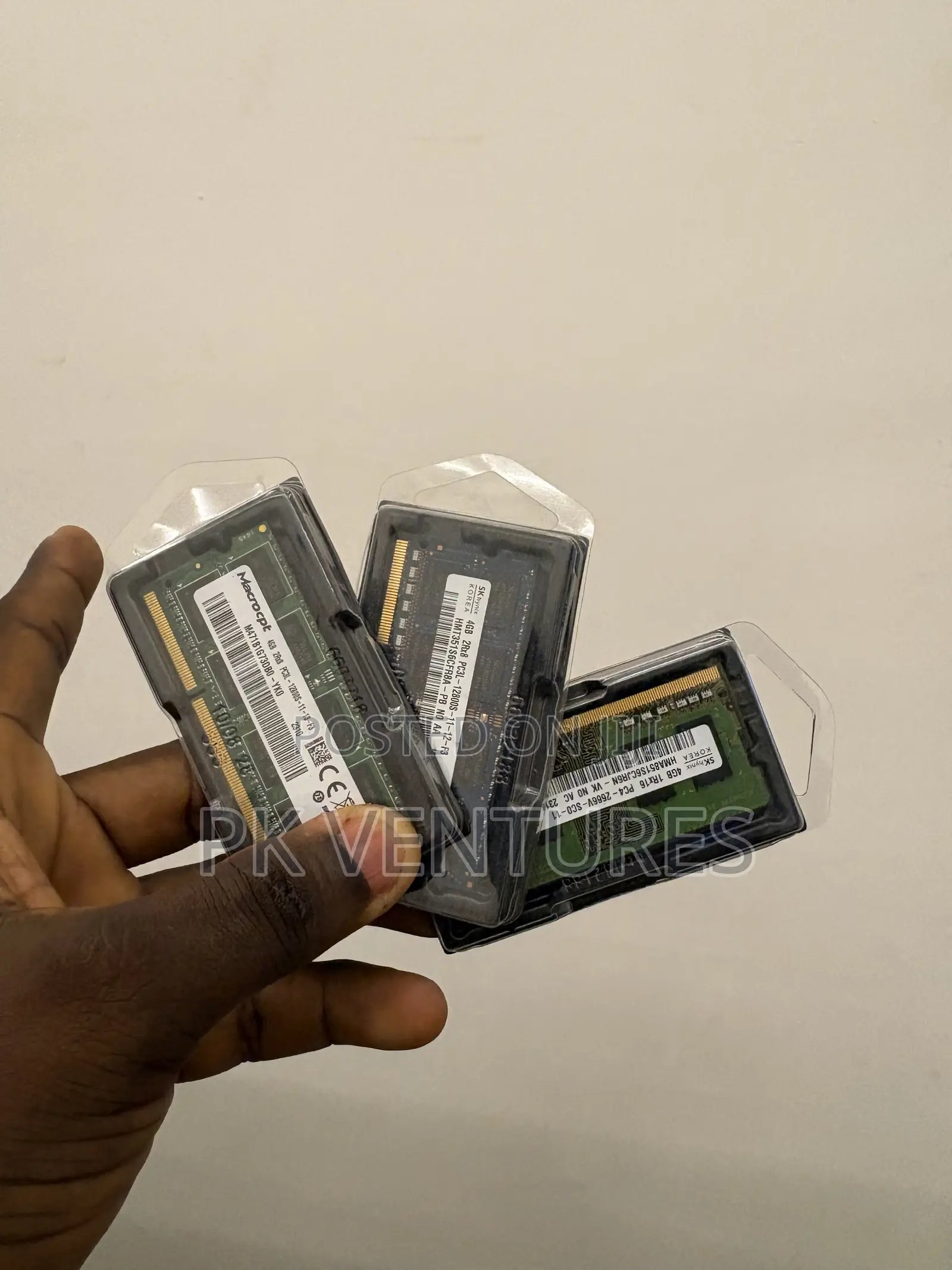 Ddr3 and Ddr4 4gb Ram
