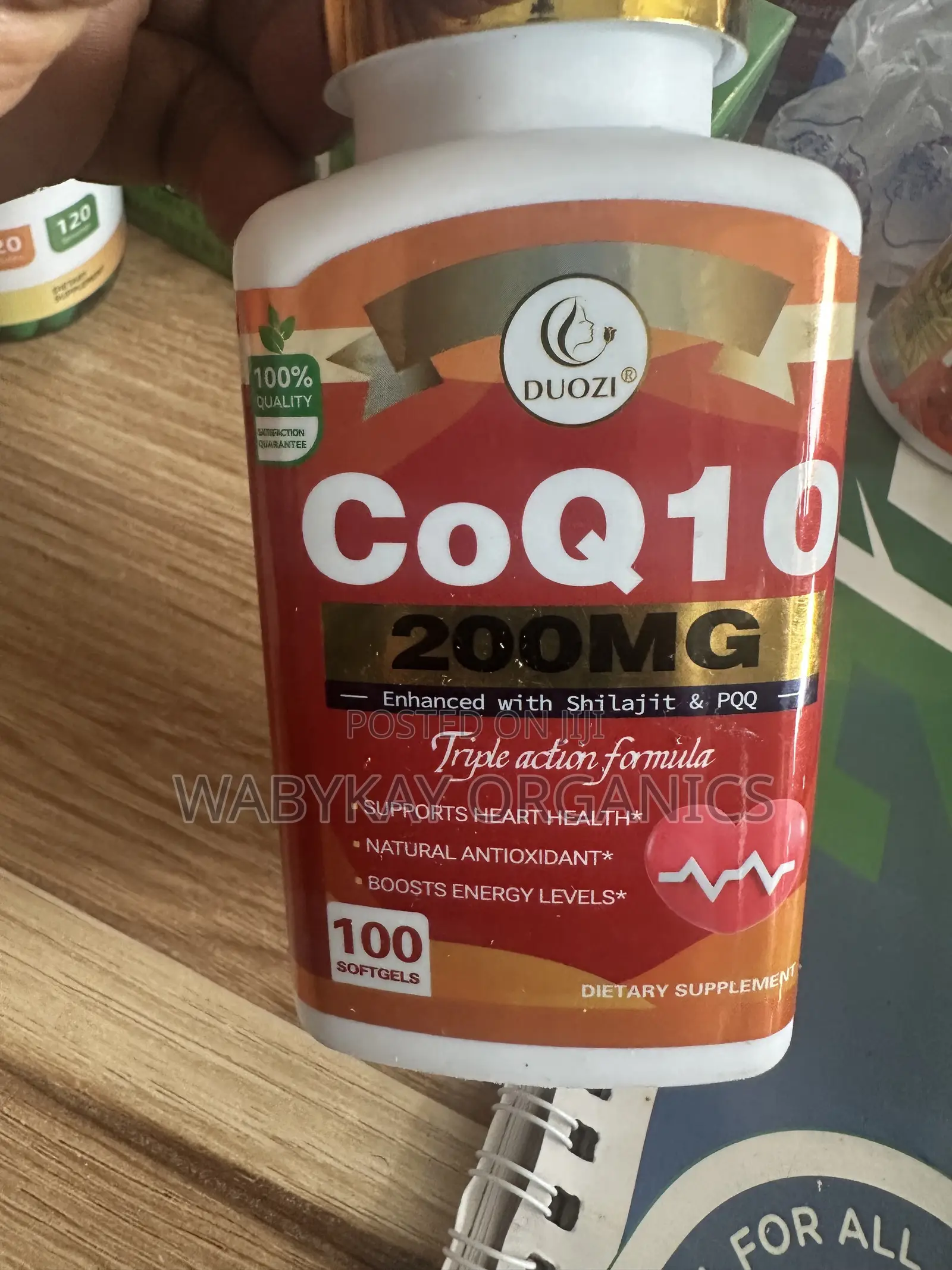 Coq10 With Shilajit *Pqq Softgels