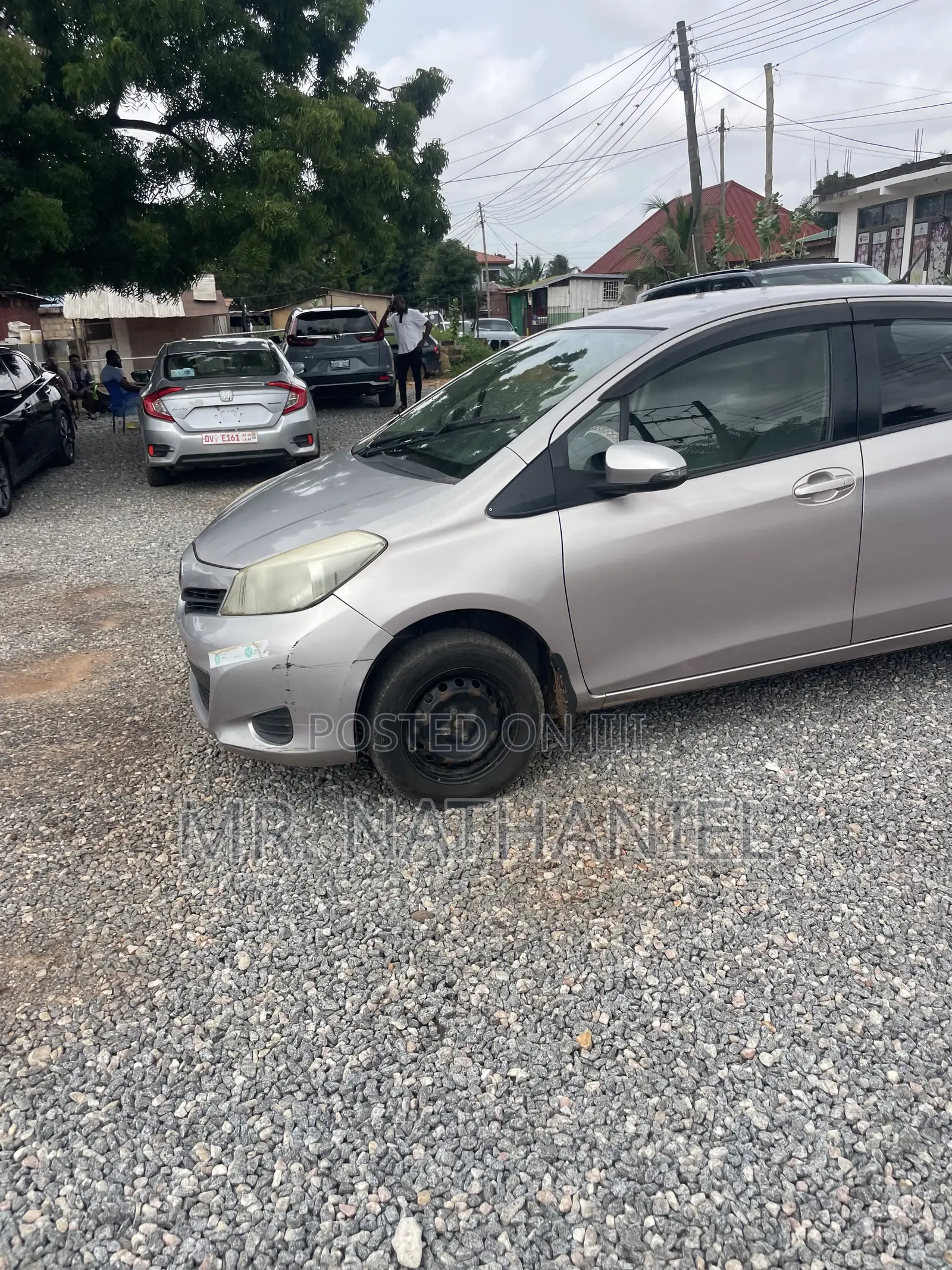 Toyota Vitz 2013 Gray