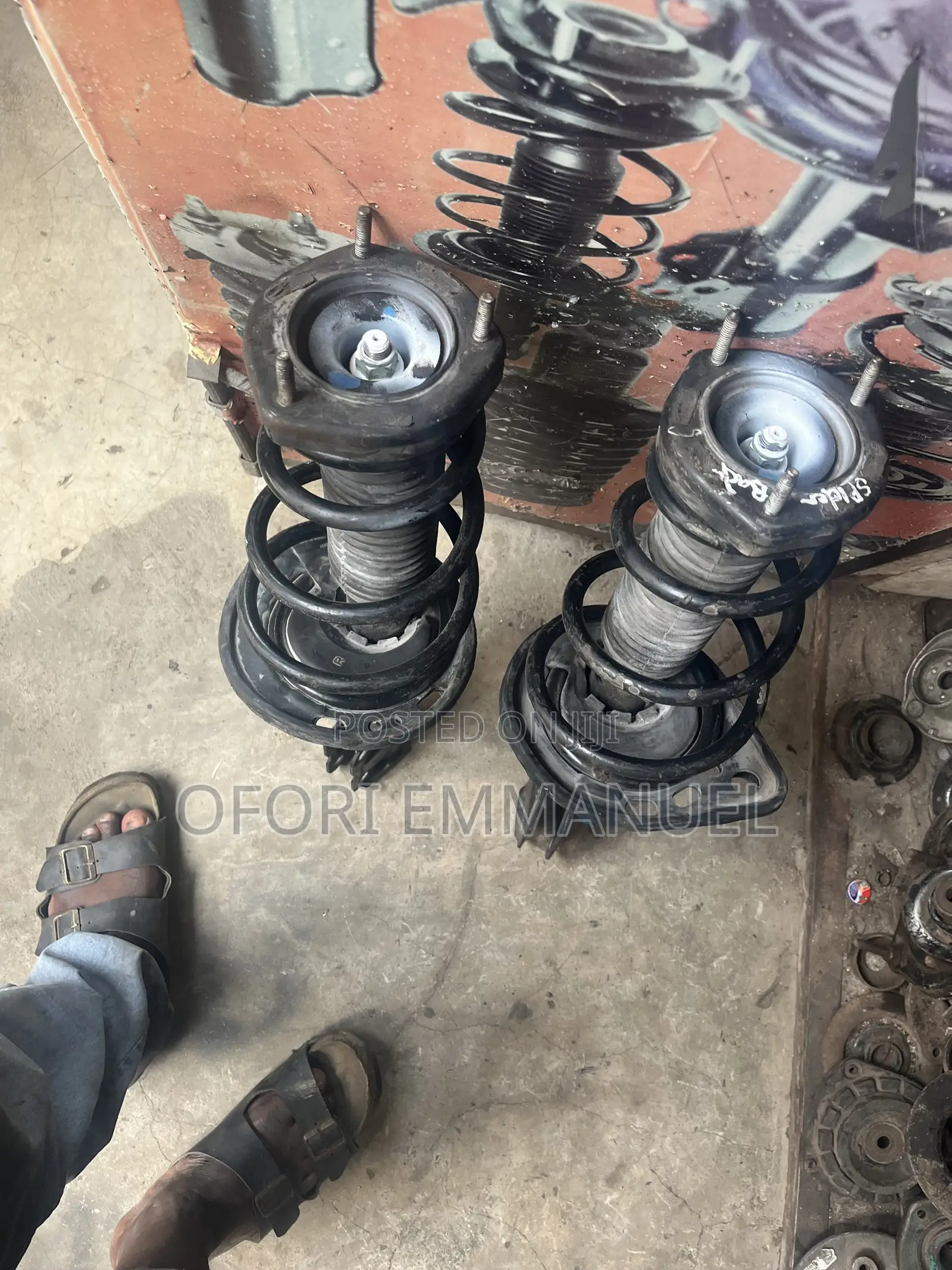 Camry Spider Back 2012-2017 Front Shocks