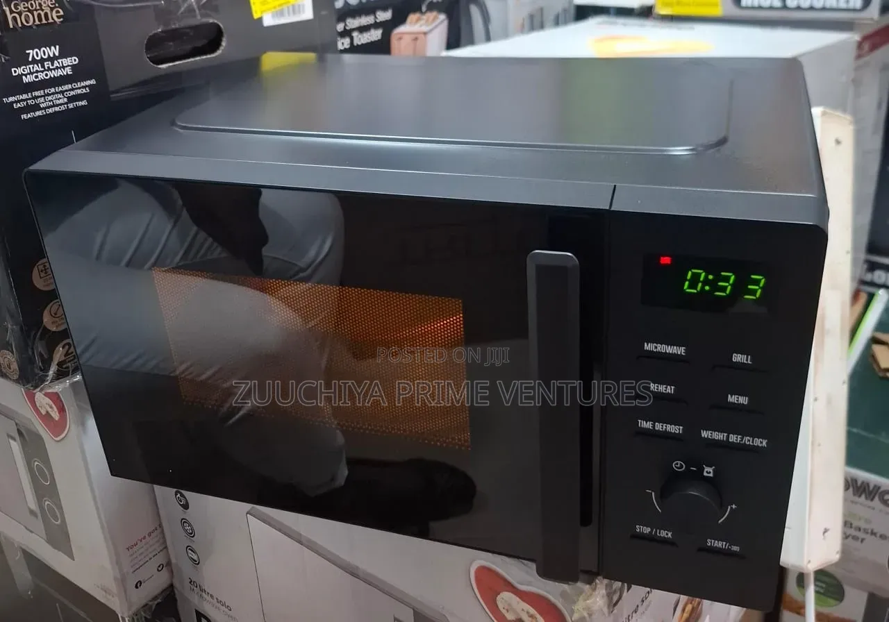 17.L George Home Digital Microwave With Grill From Uk
