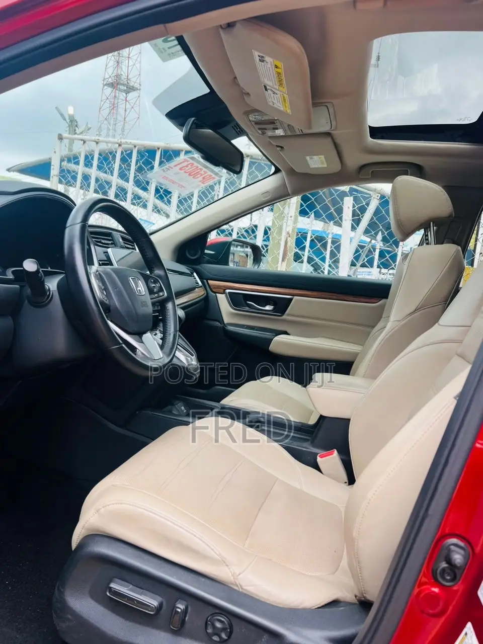 Honda CR-V EX AWD 2018 Red