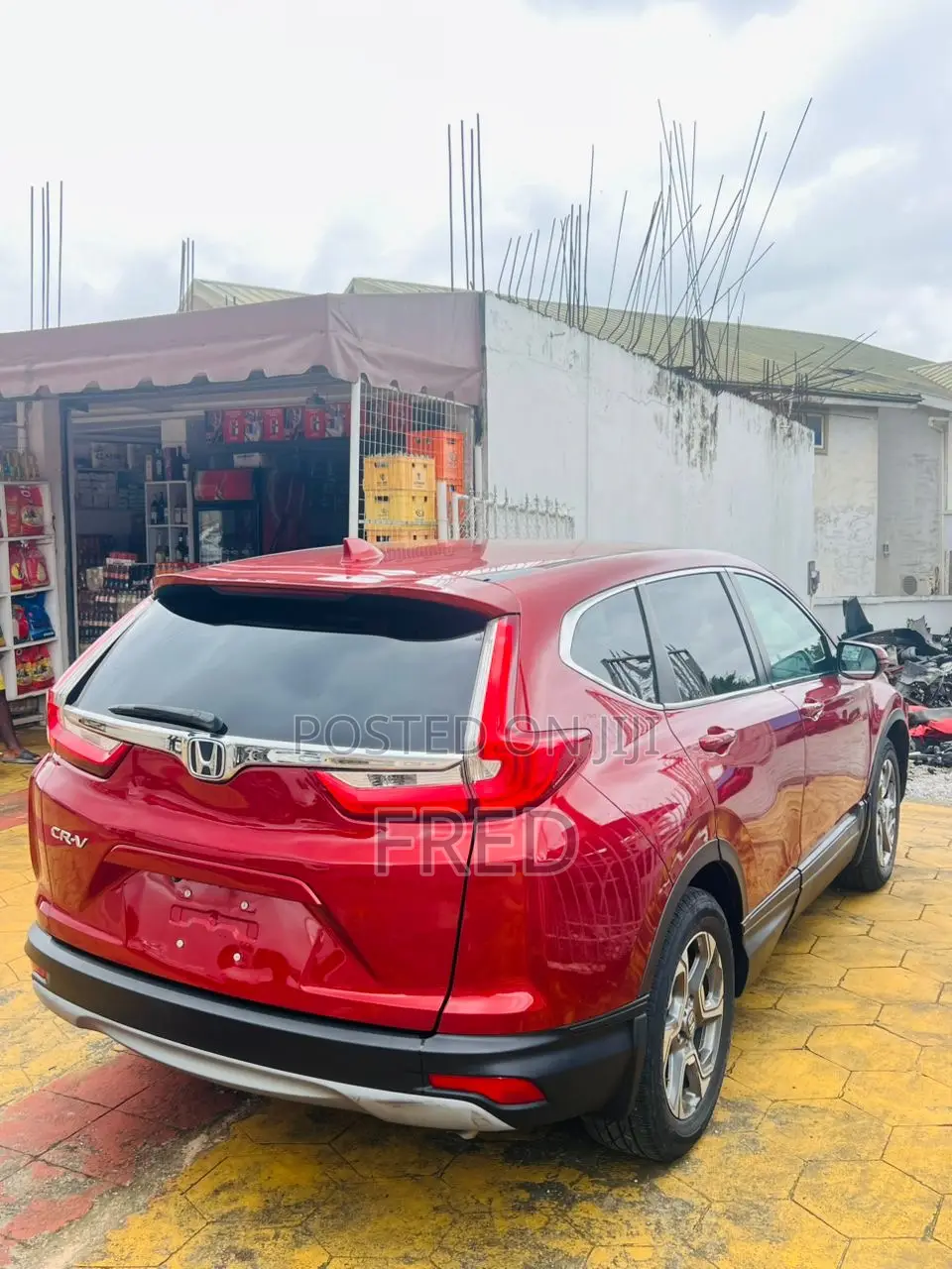 Honda CR-V EX AWD 2018 Red