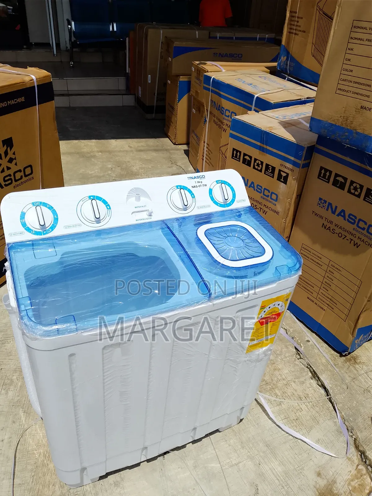 The Stressed Remover Nasco 7 Kg Semi Automatic Washing Machine