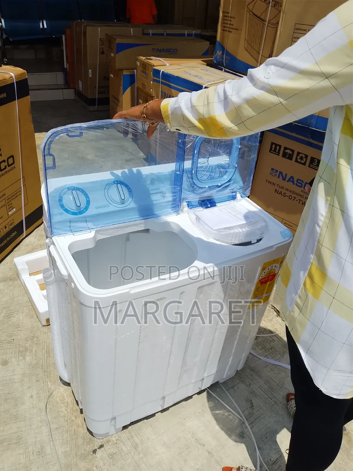 The Stressed Remover Nasco 7 Kg Semi Automatic Washing Machine
