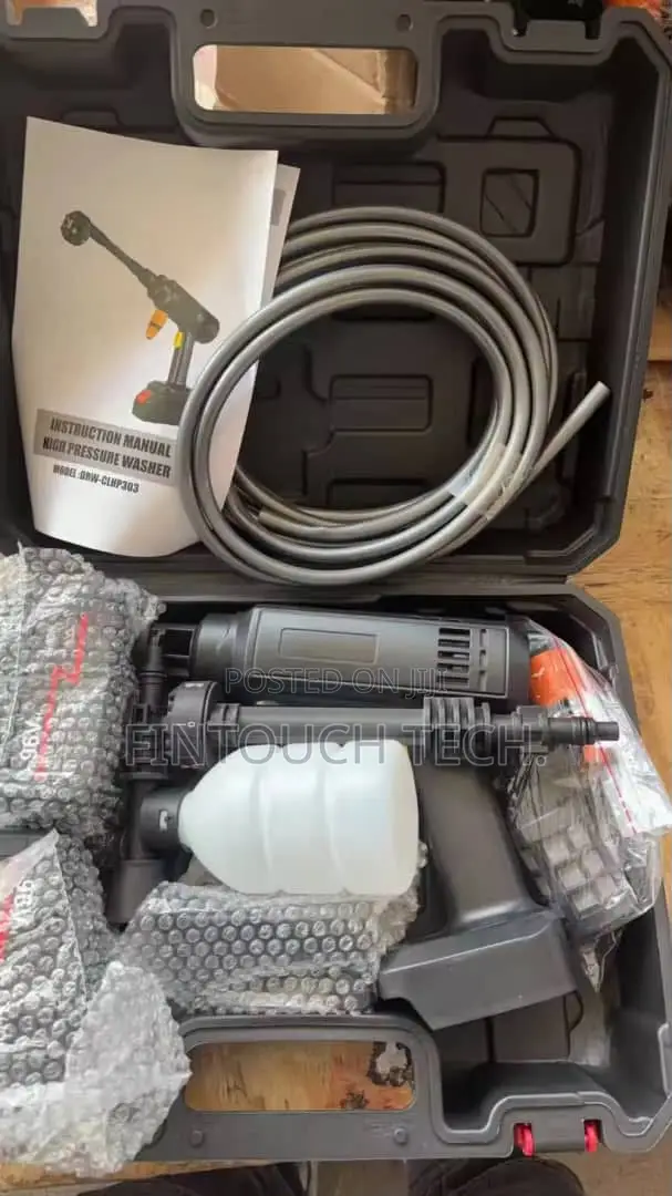 Portable Rechargeable Cordless High Pressure Washer